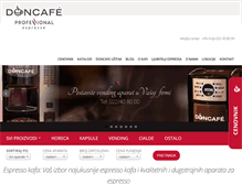 Tablet Screenshot of espressokafa.com